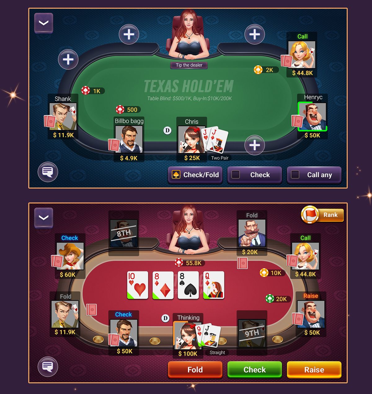 BAJI Casino آن لائن کیسینو میں اصل گیمز
